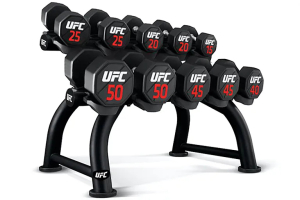 Гантельный ряд 32-40 кг (5 пар), 360 кг UFC UFC-DBPU-8303