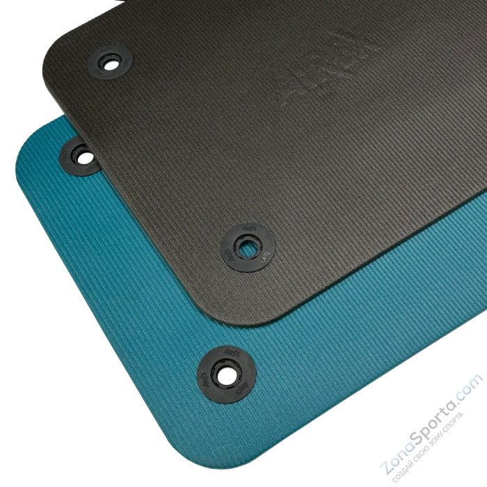 Гимнастический коврик Airex Fitline 140 с люверсами цвет морской волны