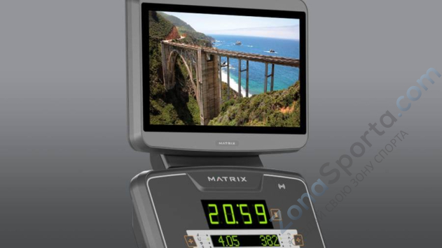 Горизонтальный велоэргометр Matrix Lifestyle с консолью LED