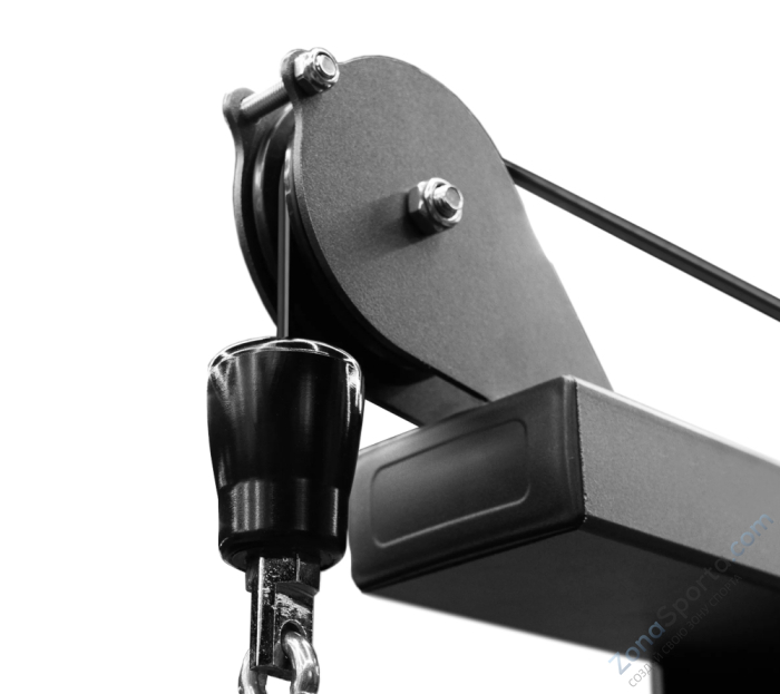 Гребная тяга с упором профессиональный Bronze Gym Might 25