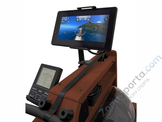 Гребной тренажер Unix Fit Wood Rower Dark