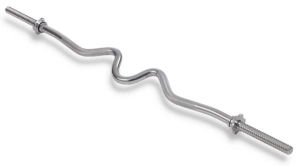 Гриф 25 мм. EZ-образный 1,2 м. до 120 кг. VictoryFit VF-S2512E120