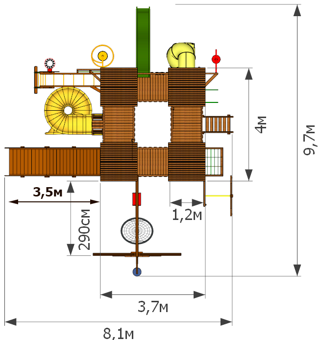 Игровой комплекс Camelot Total
