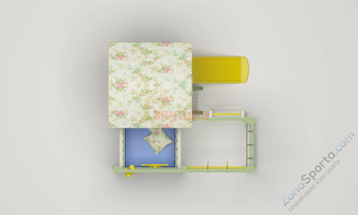 Игровой комплекс Савушка Baby 1 оливковый