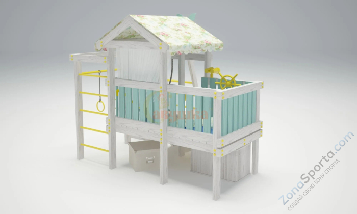 Игровой комплекс Савушка Baby 2 голубой