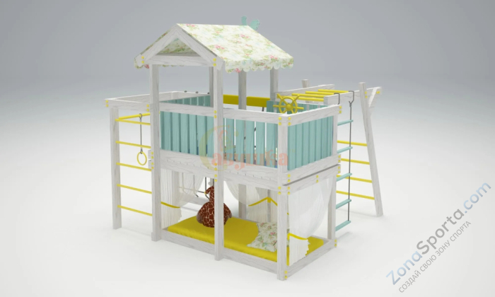 Игровой комплекс Савушка Baby 4 голубой