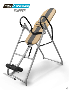 Инверсионный стол Start Line Flipper (бежево-серый с подушкой)