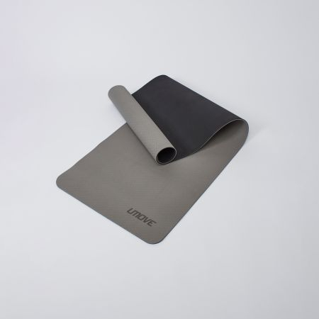 Коврик для фитнеса и йоги Umove TPE Mat 0,8 мм светло-серый