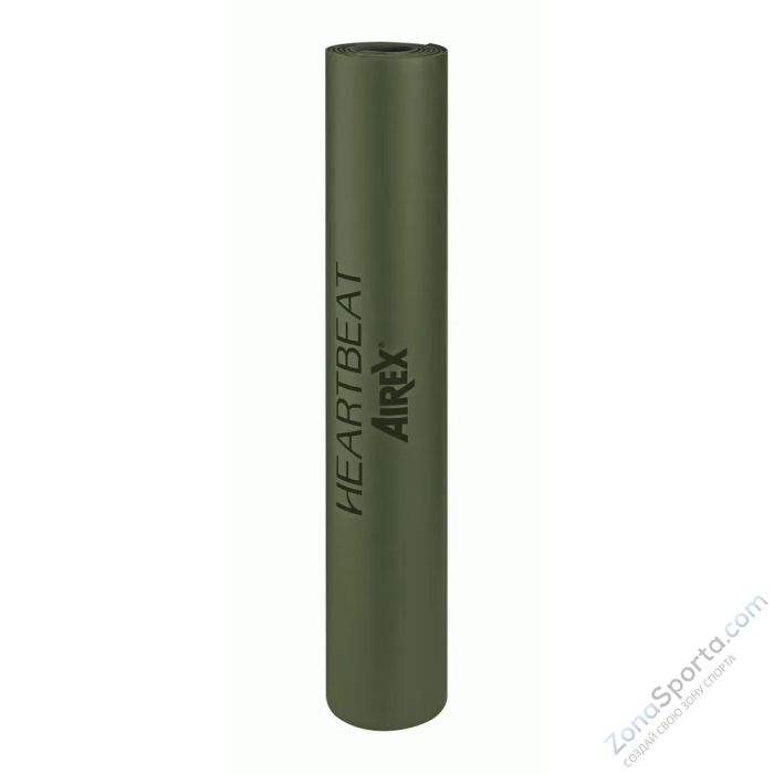 Коврик для йоги Airex Heartbeat Mat оливковый