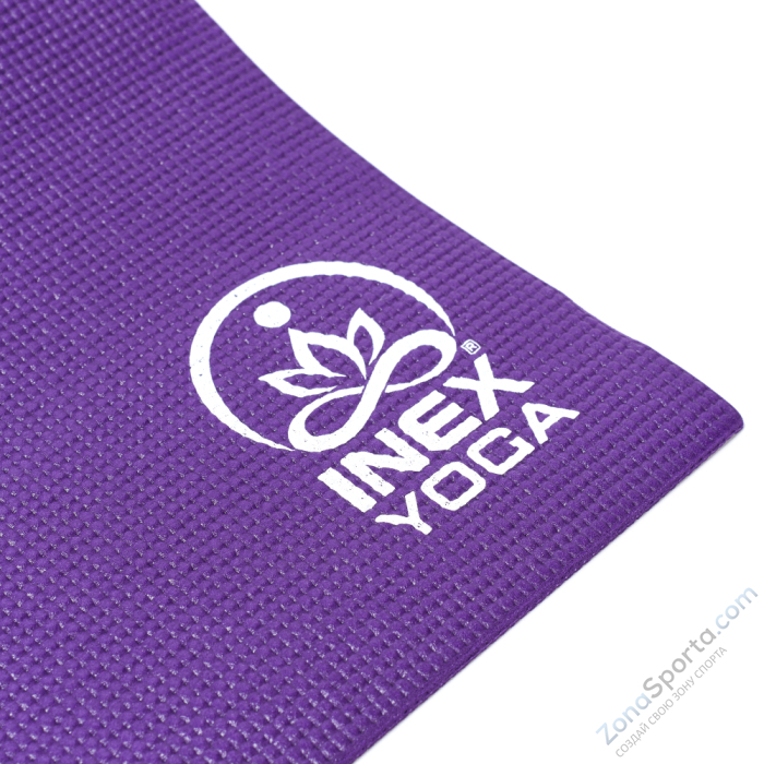Коврик для йоги INEX Yoga Mat 170 x 60 x 0,6 см, фиолетовый