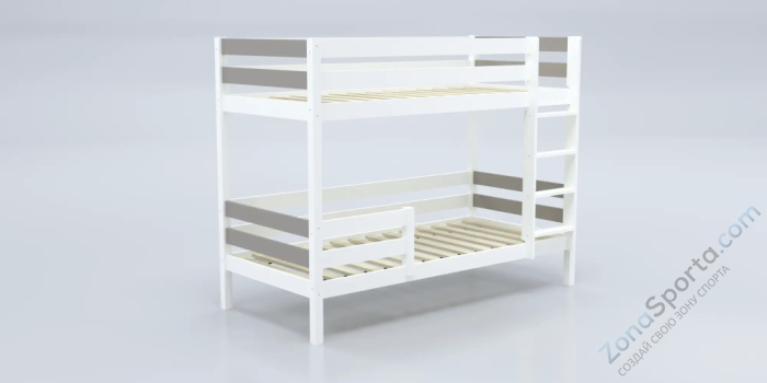 Кровать детская двухъярусная Савушка-01 90х180 Cappuccino (капучино)