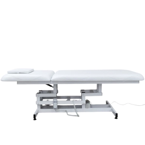 Кушетка массажная стационарная КМ-3007 с электроприводом, 2 мотора