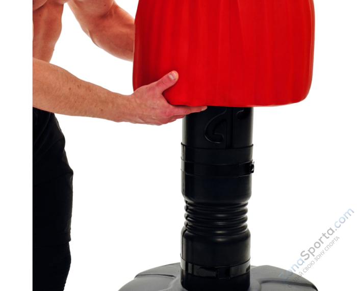 Манекен DFC Boxing Punching Man-Heavy c регулировкой высоты TLS-AR (красный)