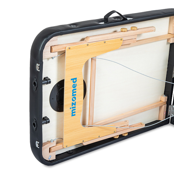 Массажный складной стол Mizomed Premium 2 черный