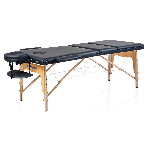 Массажный складной стол Mizomed Standart 3 черный