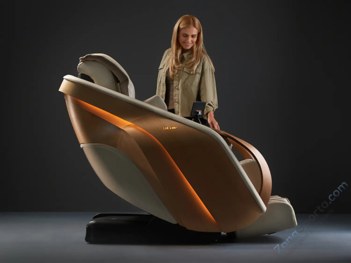 Массажное кресло D_Core 2 Крем