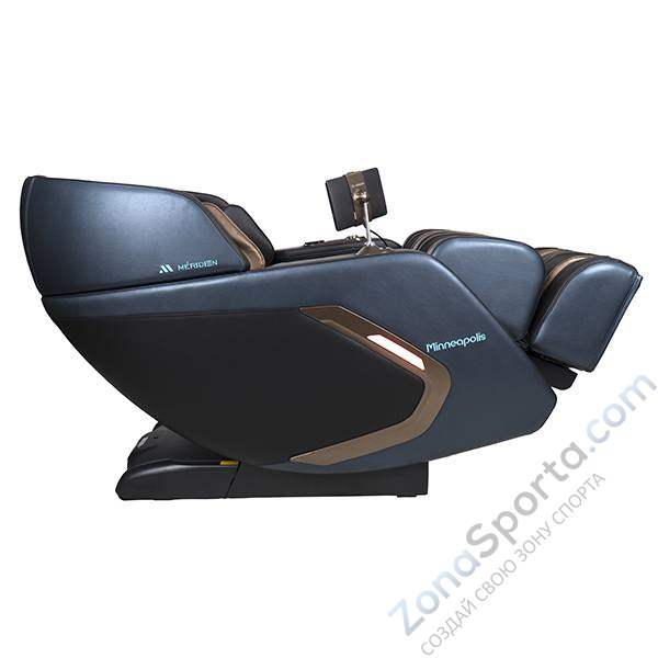 Массажное кресло Meridien Minneapolis (Brown + Dark blue)