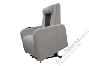 Массажное кресло реклайнер с подъемом Fujimo Synergy Lift Full Kingchair F3005 FLFK Грейси (Sakura 9)
