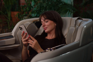 Массажное кресло Senzo Unkai Grey