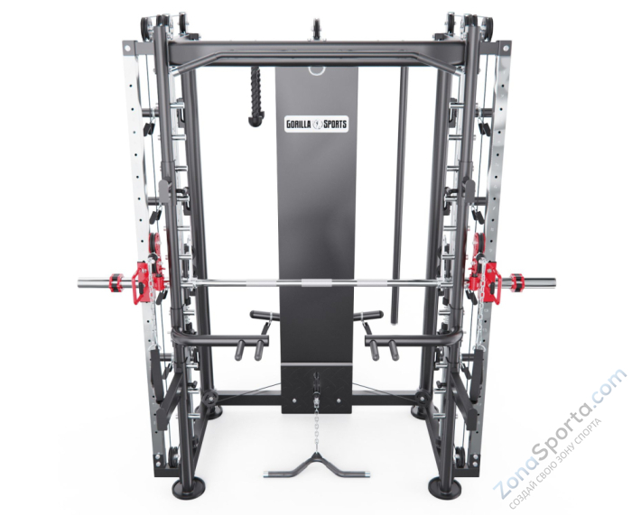 Мультистанция, машина Смита DFC Gorilla Sport 822