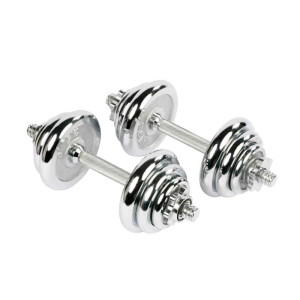 Набор гантелей 20 кг в кейсе Profi-Fit