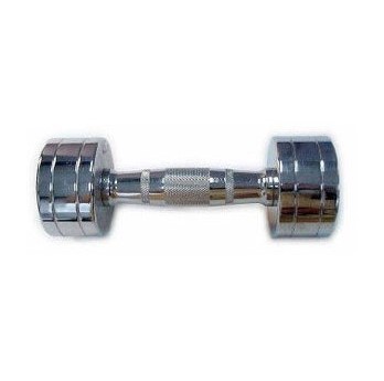 Набор хромированных гантелей (1кг - 10кг) DB-6201