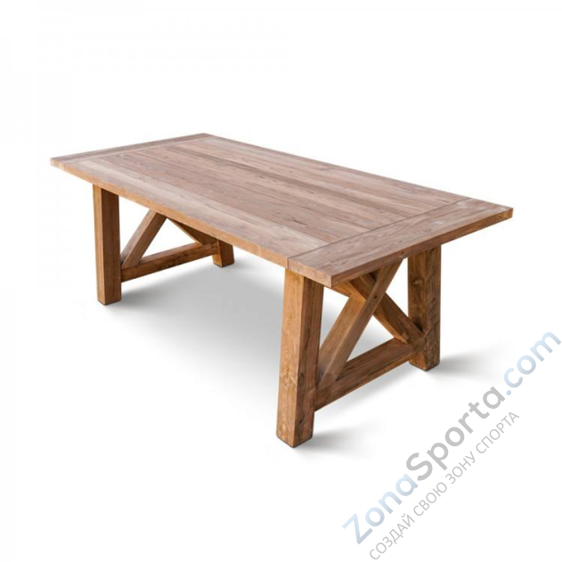 Обеденный стол из переработанного тикового дерева Nesto KM-2008