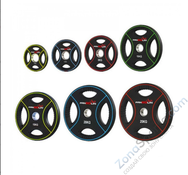 Олимпийский полиуретановый диск Pangolin WP012PU 2.5 кг