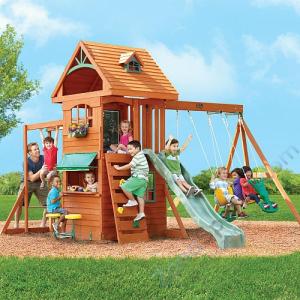 Выбор древесины для детской игровой площадки