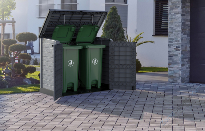 Пластиковый хозблок Duramax StoreAway 1200L-Flat Lid