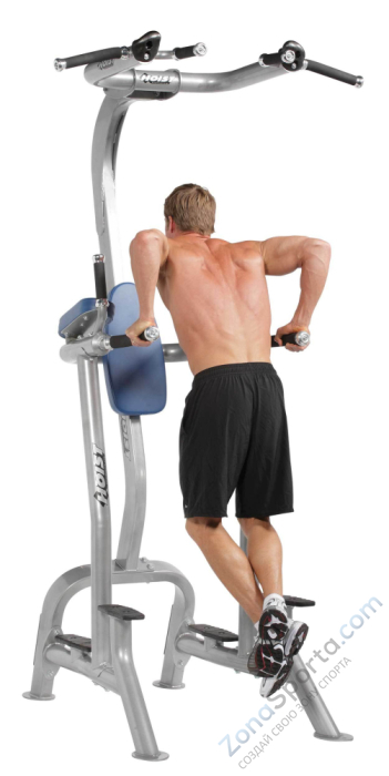 Поднятие коленей, Брусья, Турник Hoist CF-3962