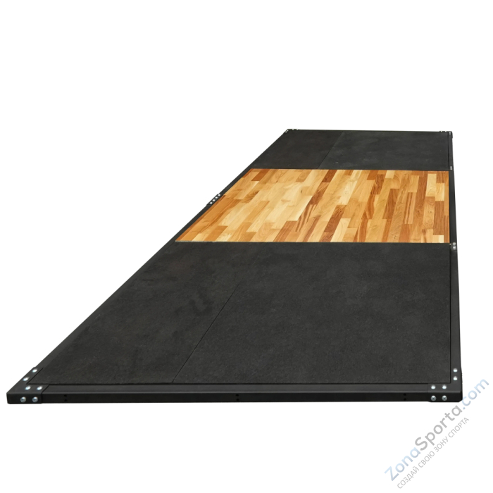 Помост с деревянной вставкой 3м на 2м Bronze Gym Partner AL-500