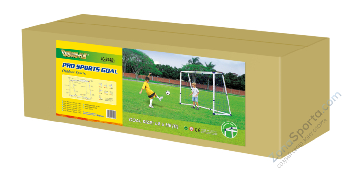 Профессиональные футбольные ворота из пластика Proxima JC-244 размер 8 футов