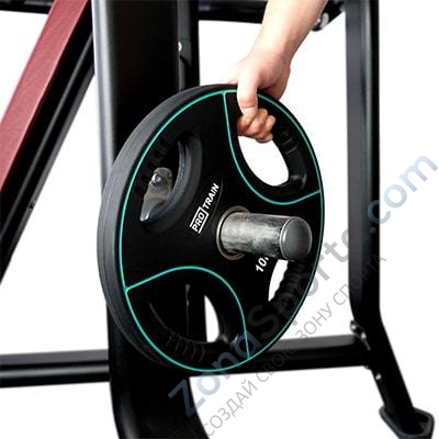 Разгибание ног на свободных весах Protrain T8-607