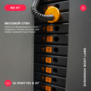Силовой комплекс полукоммерческий Svensson Body Labs Rigel Pro