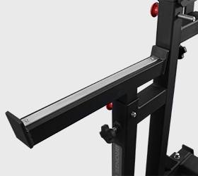 Скамья для жима пауэрлифтерская Bronze Gym AL-320