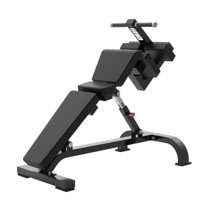 Скамья для пресса регулируемая (полностью черный) Protrain PP145