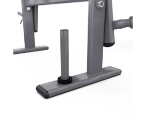 Скамья со стойками под штангу DFC D703 PRO с партой для бицепса