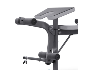 Скамья со стойками под штангу DFC D703 PRO с партой для бицепса