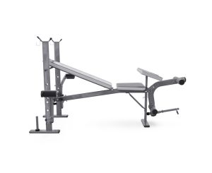 Скамья со стойками под штангу DFC D703 PRO с партой для бицепса