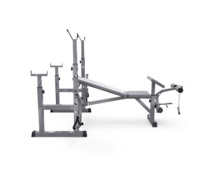 Скамья со стойками под штангу DFC D707 Master S