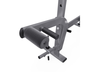 Скамья со стойками под штангу широкий хват, с партой для бицепса DFC D702 PRO