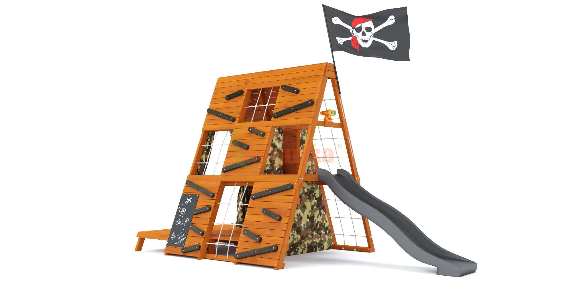 Спортивный домик Савушка База-3 (Милитари)