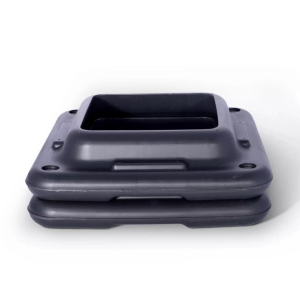 Степ-платформа профессиональная три уровня высоты серая OKPRO OK1906