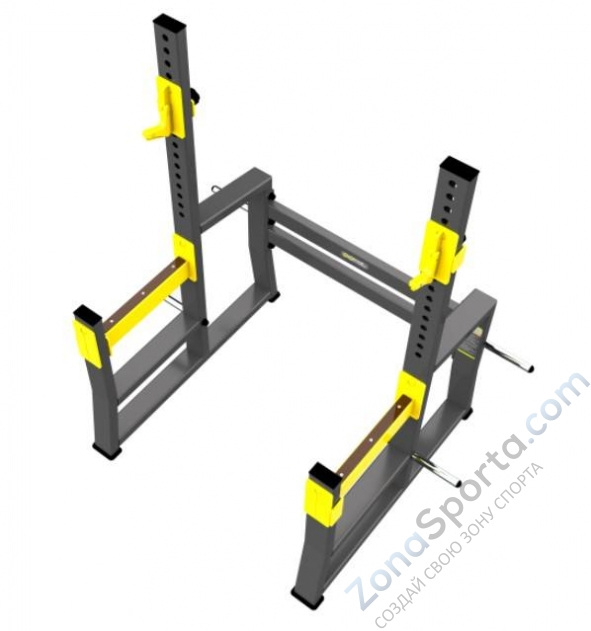 Стойка для приседания и жима с ограничителями (Squat Rack) A-3150
