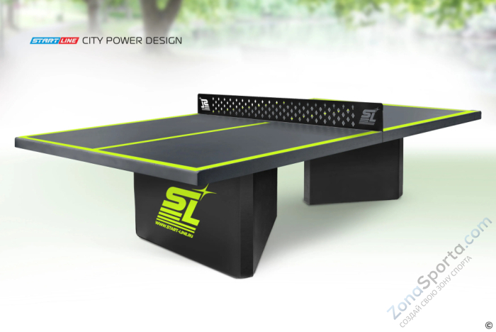 Стол теннисный City Power Design Всепогодный
