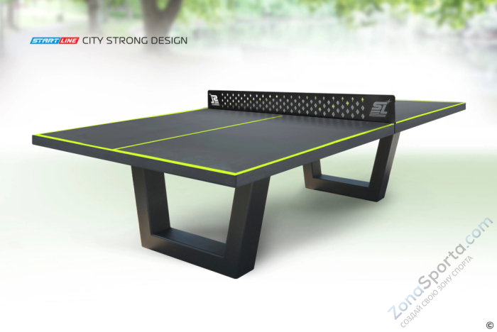 Стол теннисный City Strong Design Всепогодный