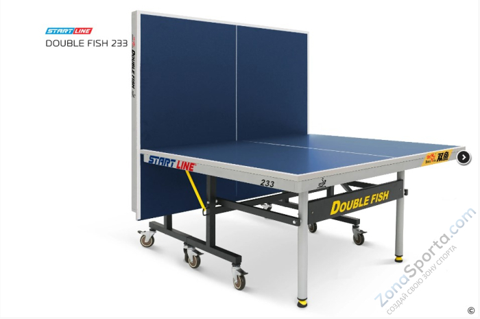 Стол теннисный Double Fish 233 синий