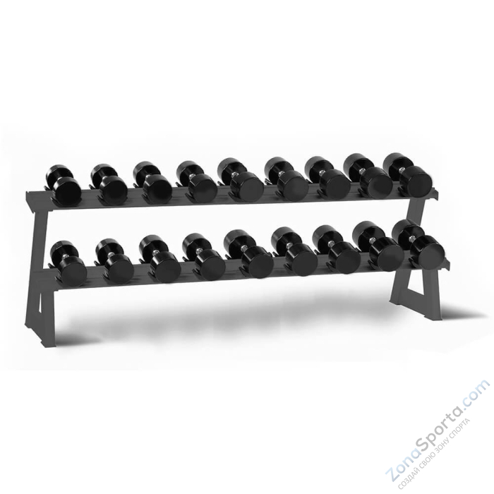 Стойка для хранения 9-ти пар гантелей AeroFIT AFDBR9