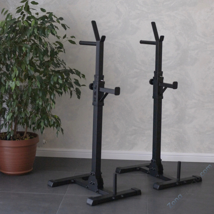 Стойка для штанги универсальная домашняя DEXsport ASD-0140-JAX